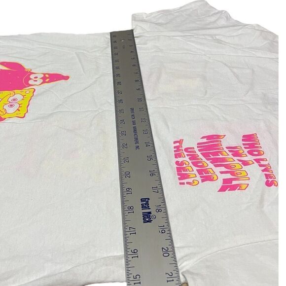 SpongeBob SquarePants T-Shirt Adul L Patrick Pineapple Bikini Bottom Nickelodeon - Picture 4 of 6